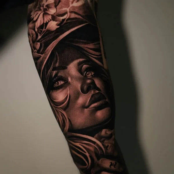 Realism tattoo by Jessica C. Vittorelli in Zürich