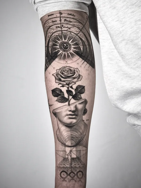 blackandgrey realism татуировка #89562 | Тату мастер Kiljun