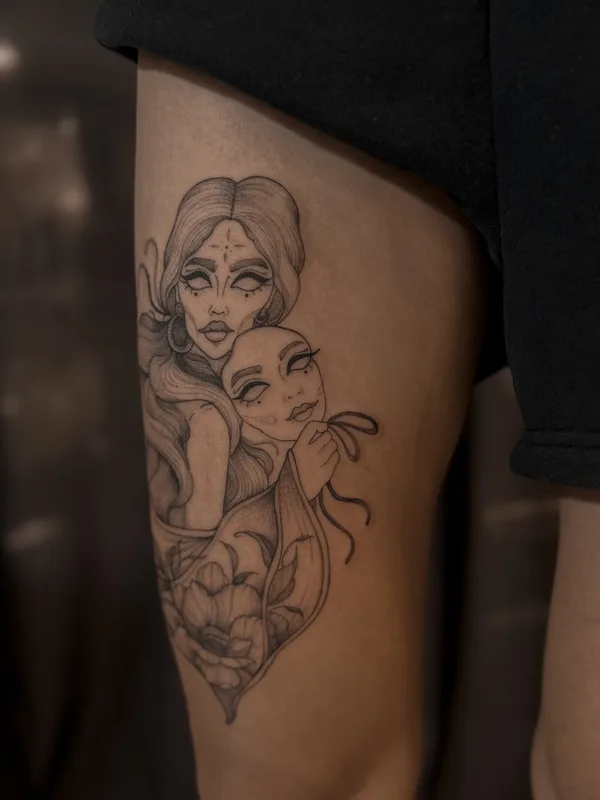 Tatuagem #89245 | Tatuador Kseniia Grazhdan