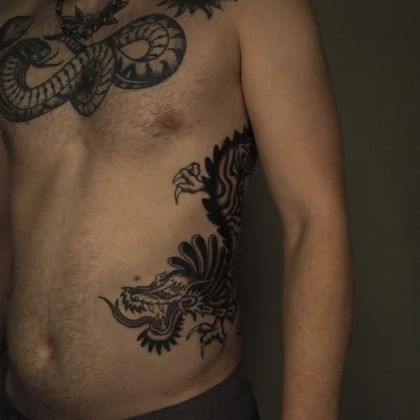 Ornamental tattoo by Lilentatt in Barcelona