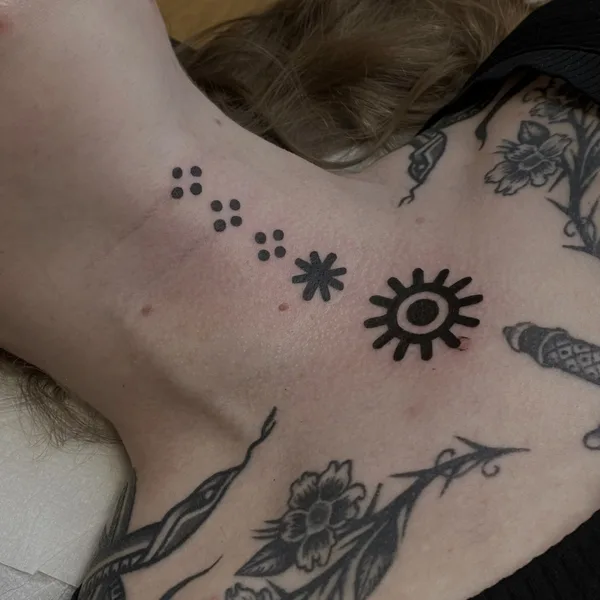Ornamental tattoo by Lilentatt in Barcelona
