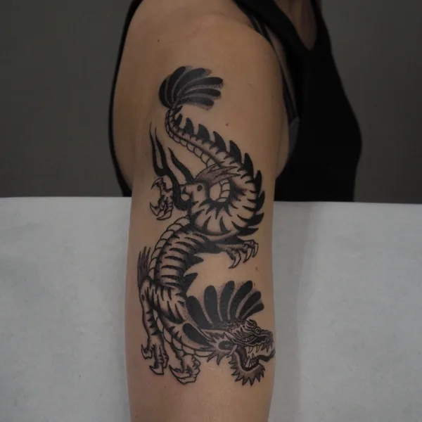 Ornamental tattoo by Lilentatt in Barcelona