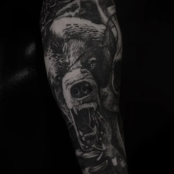 whipshading tattoo by Max Hyde in Saint Petersburg