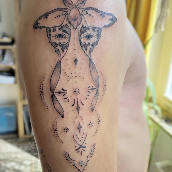 Abstract tattoo by May