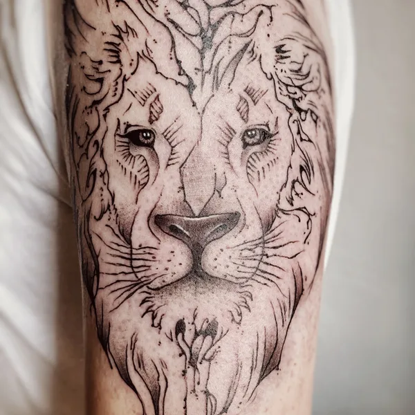 Abstract tattoo by May
