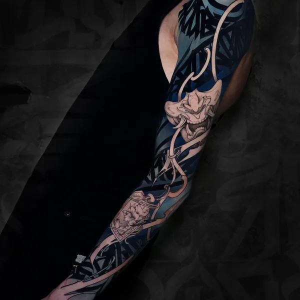 Lettering tattoo by Mayya Gri in Moscow