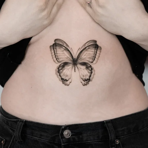 Botanical tattoo by Miriam Andrea