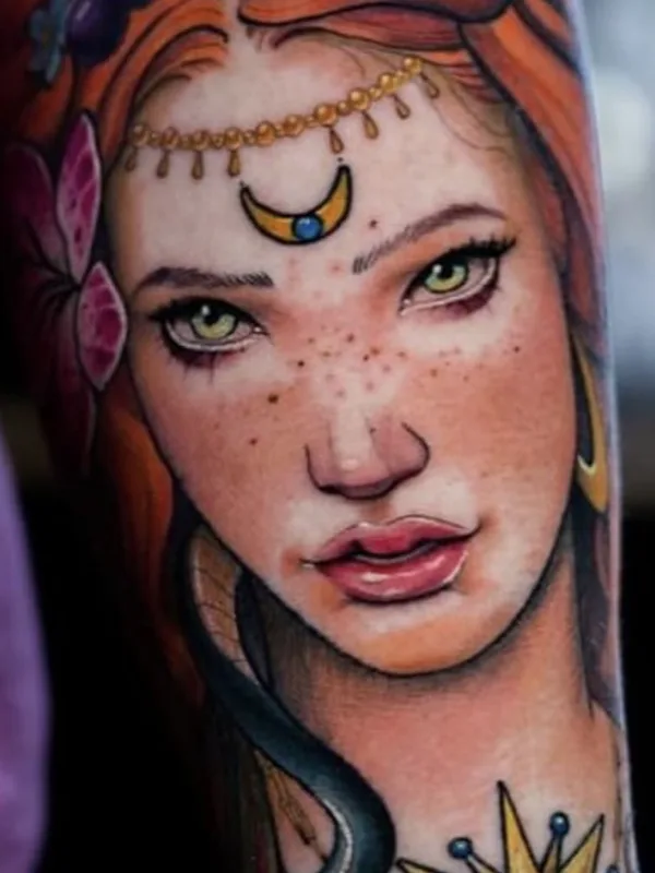 Japanese tattoo by Nima Jolan in Montréal