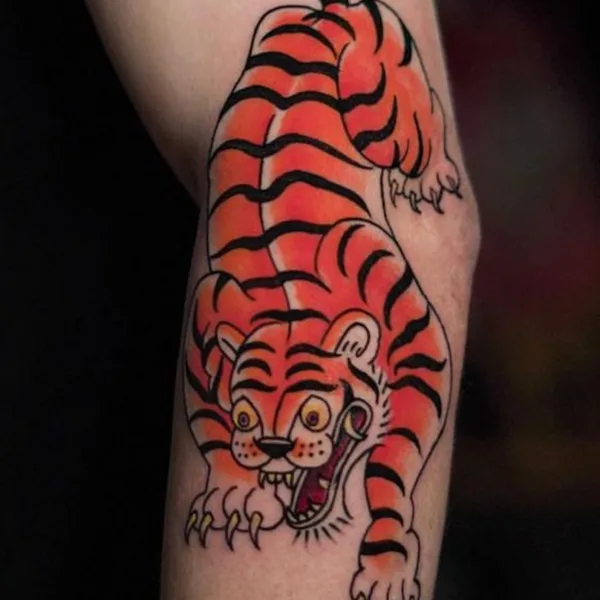 Japanese tattoo by Nima Jolan in Montréal