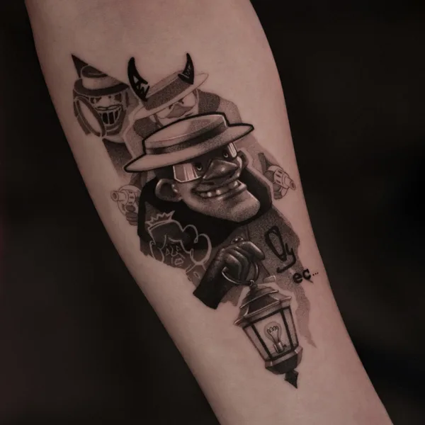 Tattoo tattoo by Petr Shvets in Moscow
