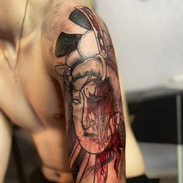 Ориентал tattoo by Mr.Evil Руслан Бажанов in Ростов-на-Дону