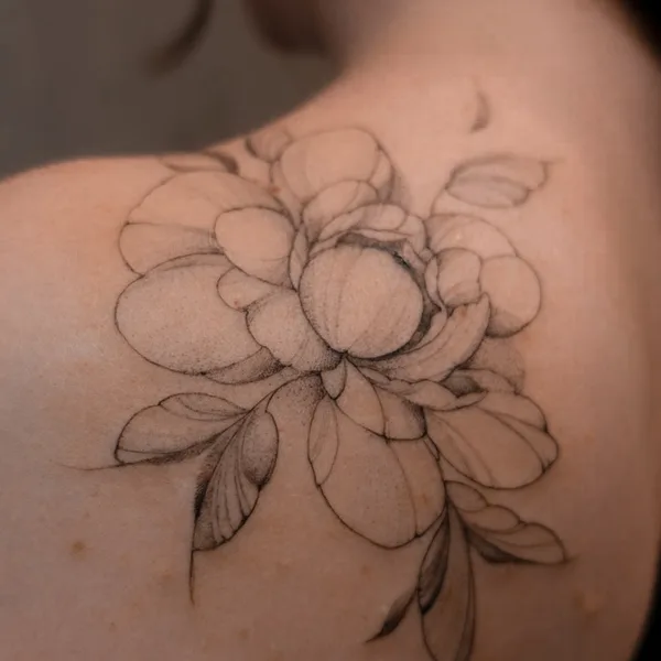 Author's Style tattoo by Sasha Hemelaer in Antwerpen