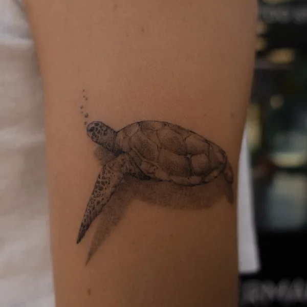 Author's Style tattoo by Sasha Hemelaer in Antwerpen