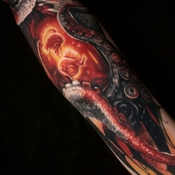 Realism tattoo by Saverio Saluzzi in Torino