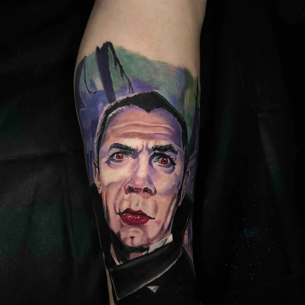 bioorganic tattoo by Sean McCready in Honolulu