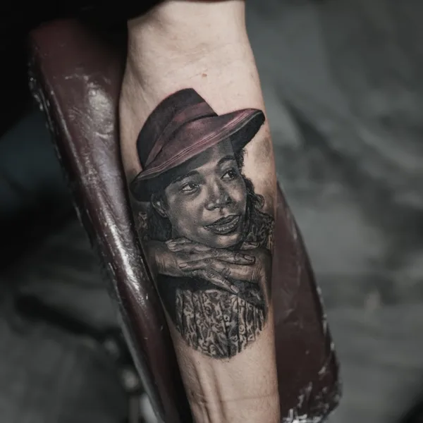 Surrealism tattoo by Sebastian pozo in Raleigh