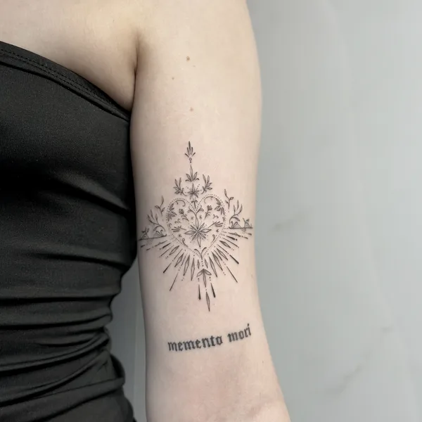 Abstract tattoo by Shweta Yeti Ink in Salzburg