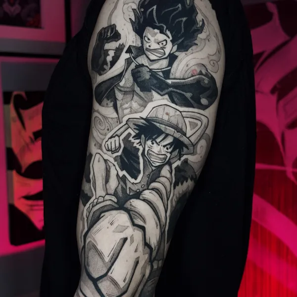 Graphic tattoo by Siinsay  in Düsseldorf