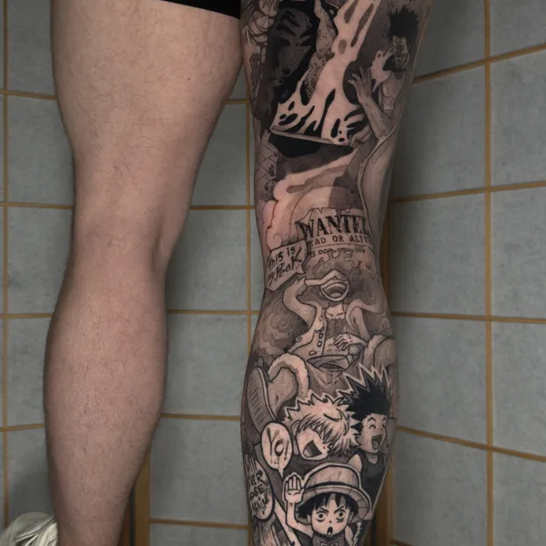 Graphic tattoo by Siinsay  in Düsseldorf