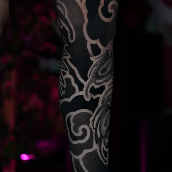Graphic tattoo by Siinsay  in Düsseldorf