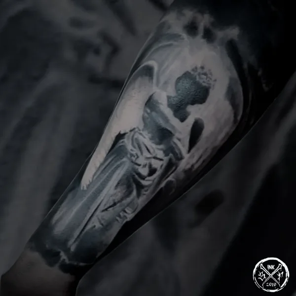 Black & Grey tattoo by Stas Fedosenko  in Münster