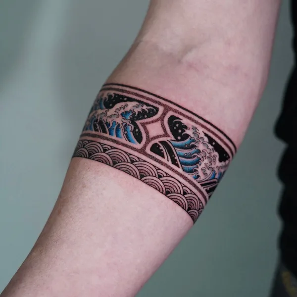 Oriental tattoo by Taena in Seoul