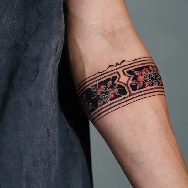 Oriental tattoo by Taena in Seoul