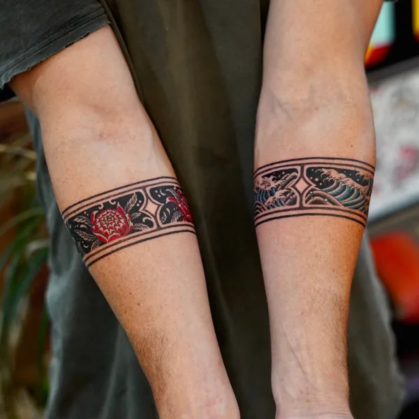 Oriental tattoo by Taena in Seoul