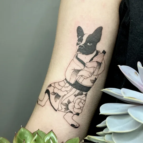 whipshading tattoo by Tais in Белград