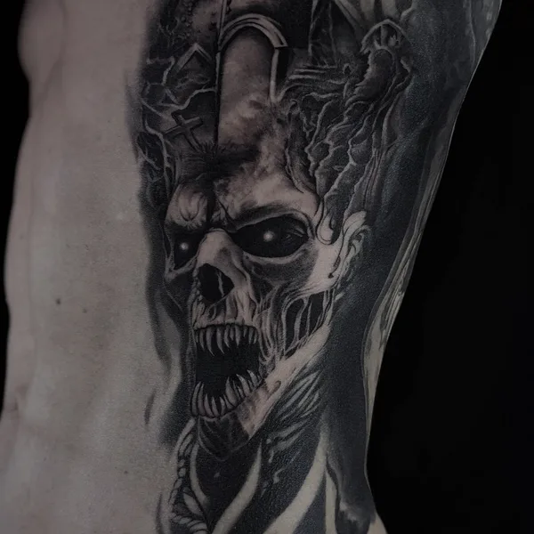 Realism tattoo by Tina Takitosia in Брест