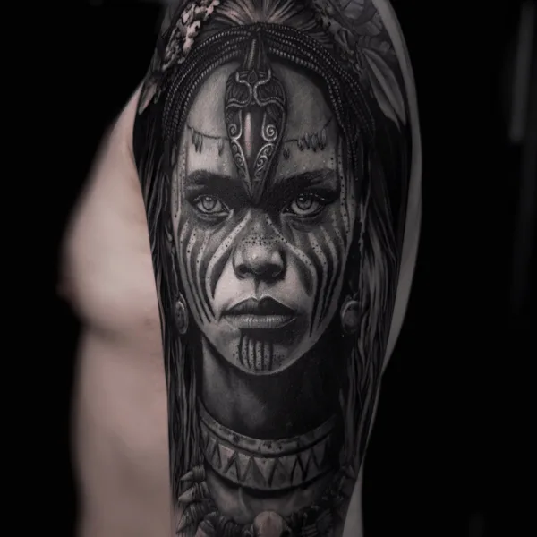 Realism tattoo by Tina Takitosia in Брест