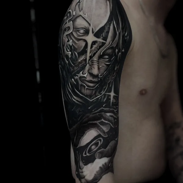 Realism tattoo by Tina Takitosia in Брест