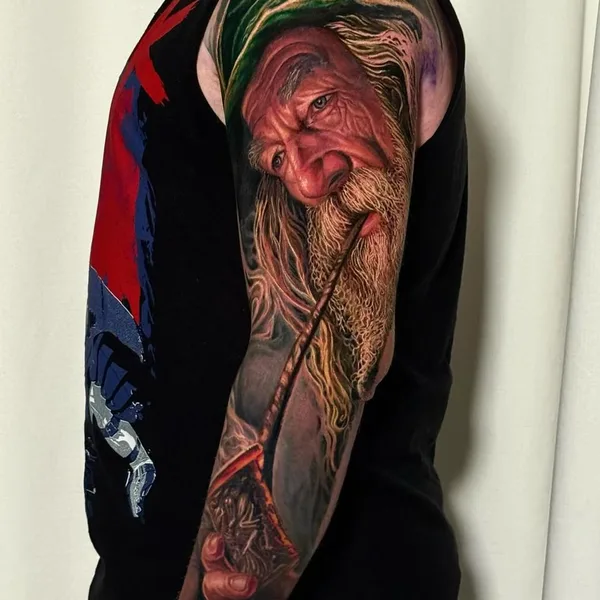 Realism tattoo by Tolga Cemal Sumer in Istanbul