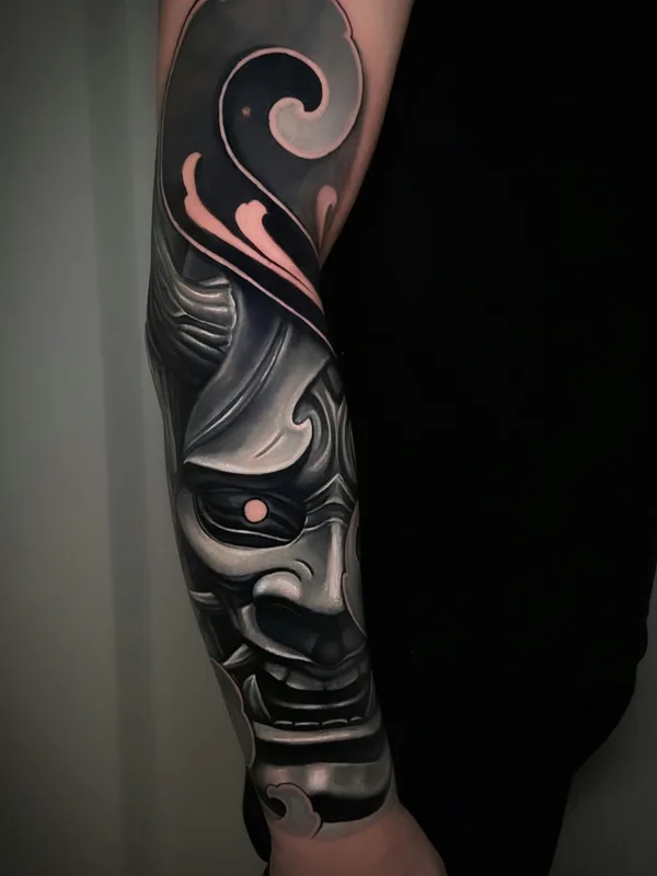 male blackandgrey realism татуировка на sleeve #86257 | Тату мастер Tomek Glinski