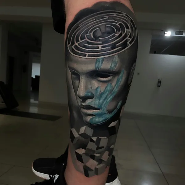 Realism tattoo by Tomek Glinski in Krefeld