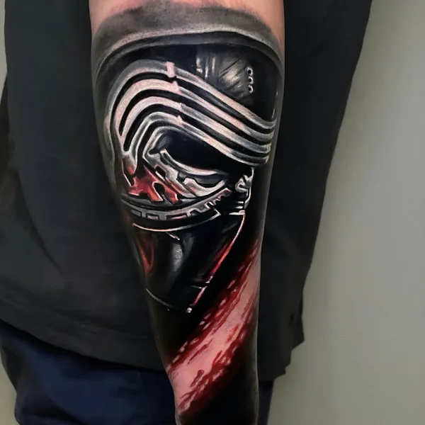 Realism tattoo by Tomek Glinski in Krefeld