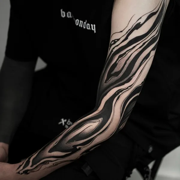 Tribal tattoo by Vequja in Seoul