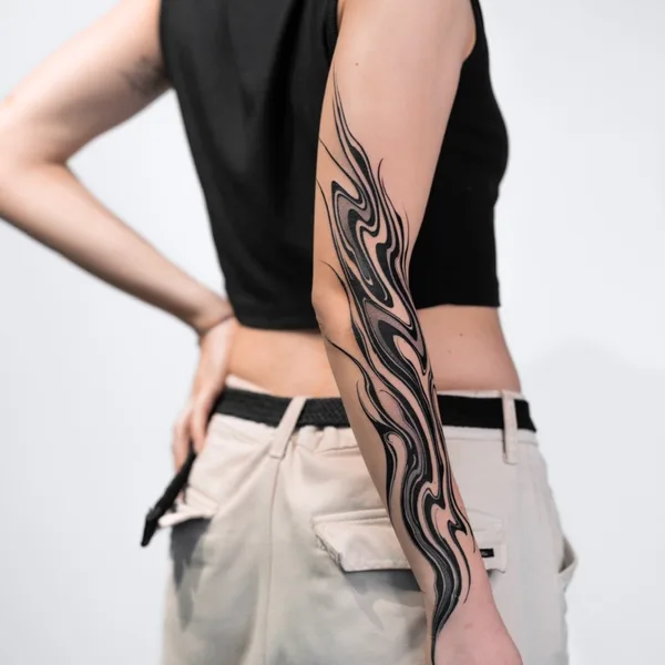 Tribal tattoo by Vequja in Seoul