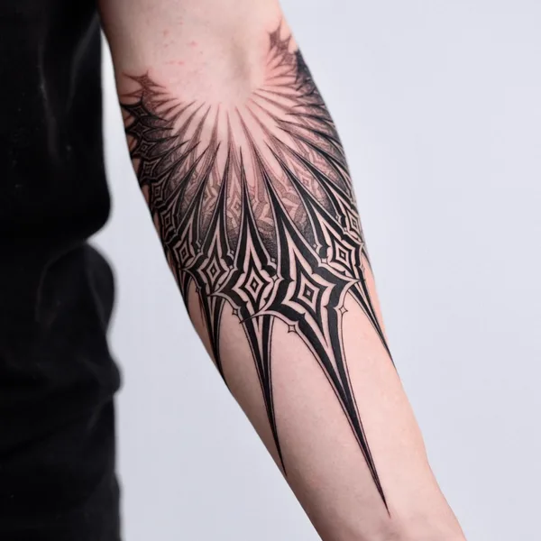 Tribal tattoo by Vequja in Seoul