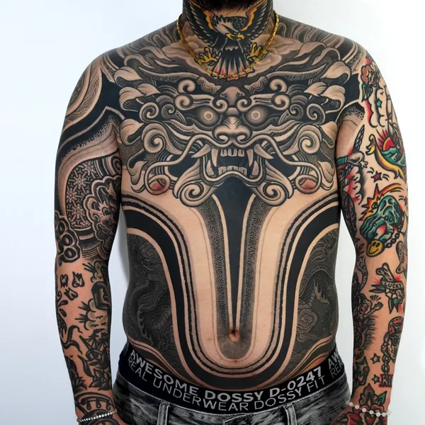 Oriental tattoo by Vezofit
