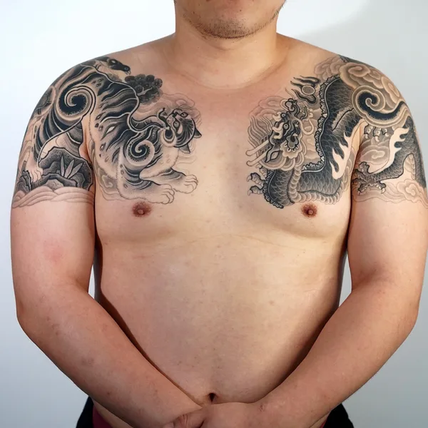 Oriental tattoo by Vezofit