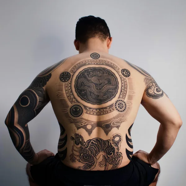 Oriental tattoo by Vezofit