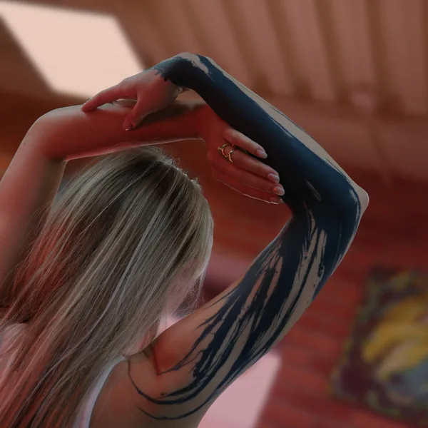 Авторская tattoo by Vik Prokhorov in Санкт-Петербург