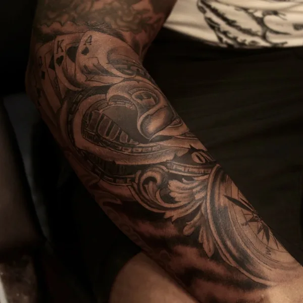 Реализм tattoo by Vitaly Bolshakov in Hurghada