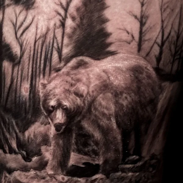 Реализм tattoo by Vitaly Bolshakov in Hurghada