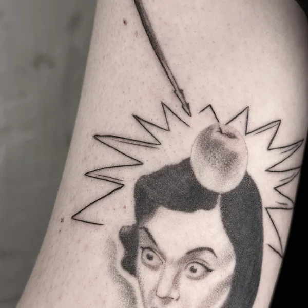 Author's Style tattoo by ZONA CUMFORTA in Saint Petersburg