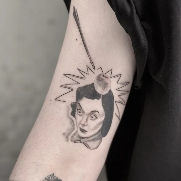 Author's Style tattoo by ZONA CUMFORTA in Saint Petersburg
