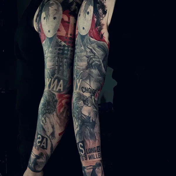Graphic tattoo by kody_911 in Warszawa