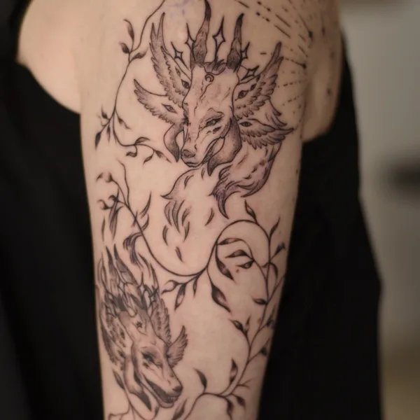 Авторская tattoo by Ада in Москва