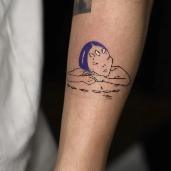 Авторская tattoo by Ада in Москва